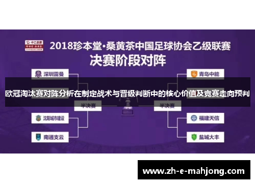 欧冠淘汰赛对阵分析在制定战术与晋级判断中的核心价值及竞赛走向预判