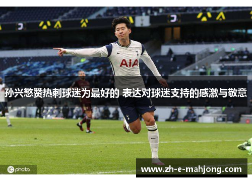 孙兴慜赞热刺球迷为最好的 表达对球迷支持的感激与敬意